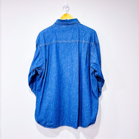 BLUE GENERATION | Minnesota denim shirt  | Classic casual denim | Men's XL * - Picture 8 of 8